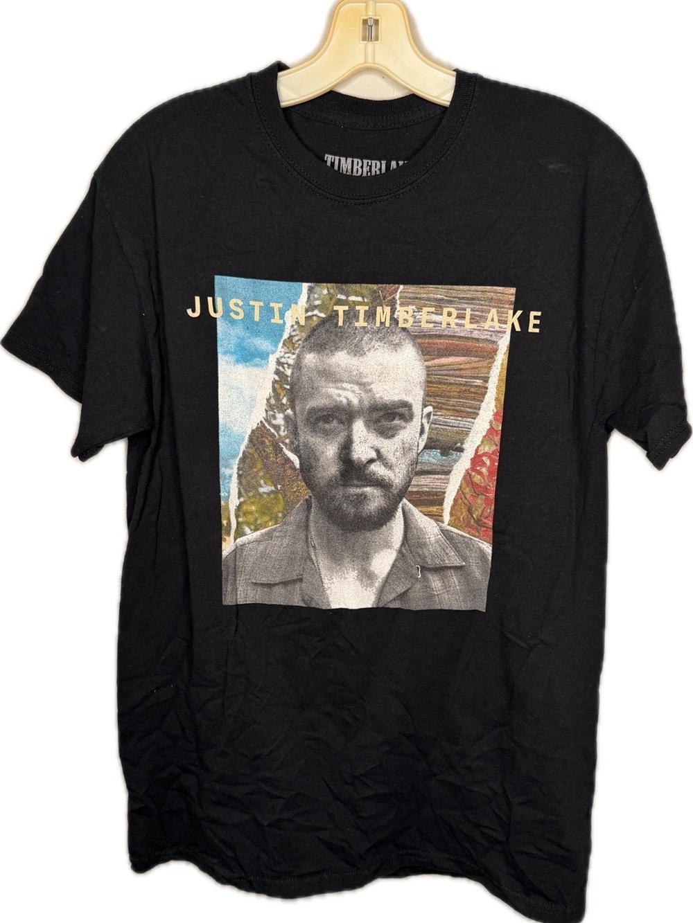 Justin Timberlake Tour Black T-Shirt